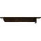 Ekena Millwork Heaton Hidden Support Steel Bracket w/ 10" Support Depth, Antiqued Pale Gold 3"W x 14"D x 2"H BKTM03X14X02HEAPG - alternate 9